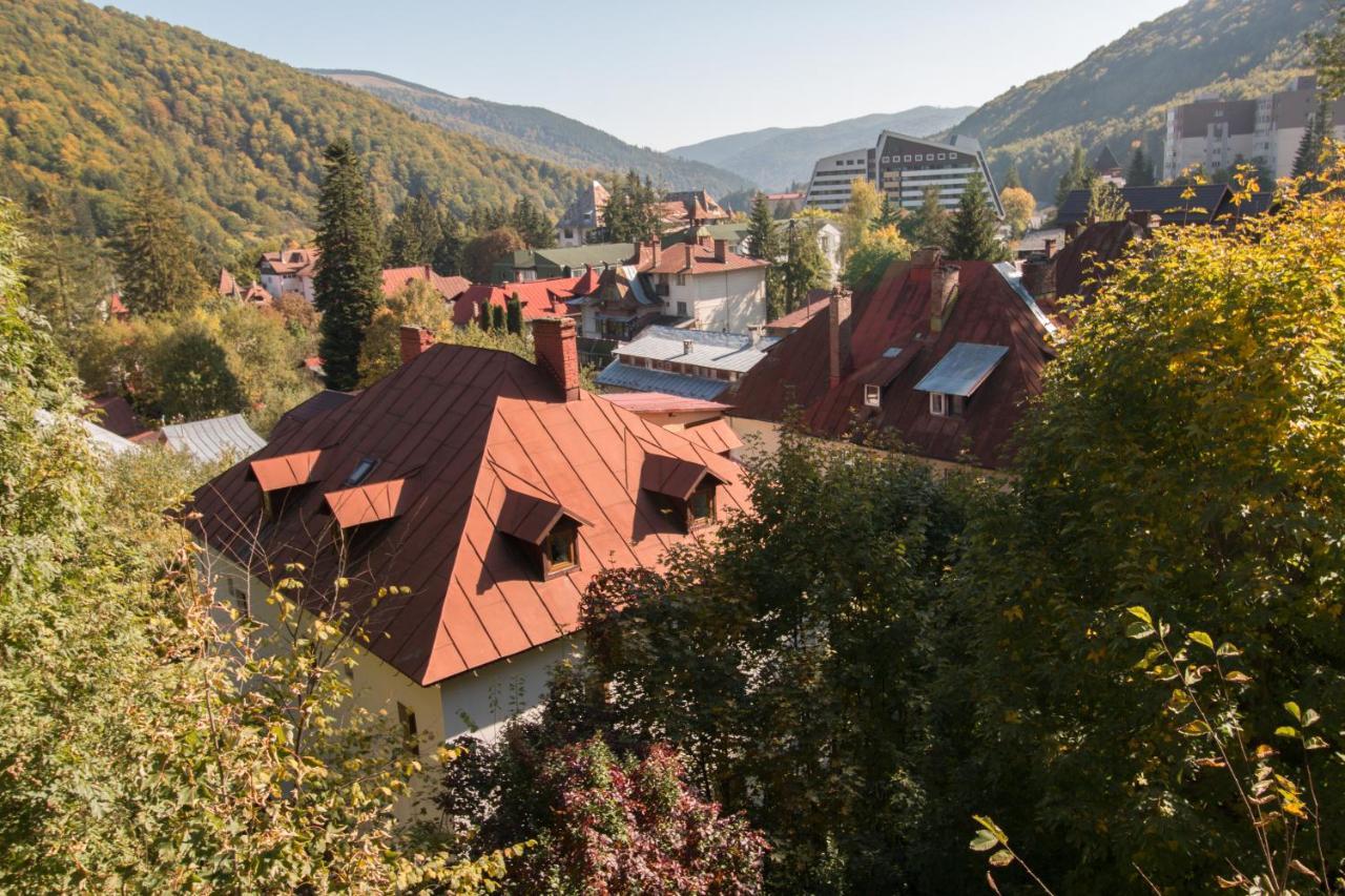 Rustic Regal Apartment Sinaia Bagian luar foto